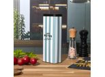 Howhomely | Scatola Per Pasta - Scatola Per Pasta - 11 X 11 X 31 Cm - A Righe Verdi - Scatola Per Pasta - Metallo