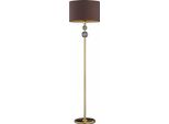 Casa Padrino Lampada Da Terra Barocca Oro/Marrone H. 172 Cm - Lampade Da Terra In Stile Barocco
