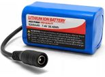 Batteria Agli Ioni Di Litio 5,2 Ah 5200 Mah 7,4 V