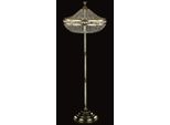 Casa Padrino Lampada Da Terra Barocca In Cristallo Oro Ø 50 X H. 155 Cm - Magnifica Lampada Da Terra Con Cristallo Di Boemia - Lampade Barocche In Cristallo - Mobili Barocchi