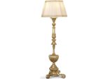 Casa Padrino Lampada Da Terra Barocca Oro / Crema H. 180 Cm - Italy