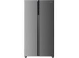 Heinner HSBS-HM532NFINVXD Frigorifero Side-By-Side 532L, No Frost, Smart-Eco, Display Led, Acciaio Inossidabile