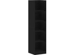 Syfax™ Guardaroba Rovere Nero 50 X 50 X 200 Cm Legno Multistrato