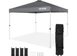 Kosmos - Tenda Pop-Up Per Feste - Tenda Pieghevole Per Feste - Tenda Pieghevole - 3X3 M - Grigio