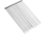Ago Da Maglia In Acciaio Inox, Ganci Per Uncinetto Fai Da Te, Set Di Strumenti A Punta Singola Per Maglie, Sciarpe, Lavori Ad Ago