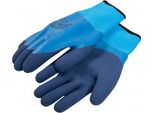 Guanti Da Lavoro Invernali HöGert Blu Con Rivestimento In Lattice - Impermeabili E Antiscivolo 10