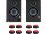 Diffusore Presonus Eris 3.5 Ii Gen Con Piedini Per Diffusori In Rosso