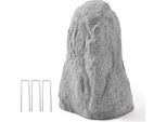 Vevor Roccia Di Copertura, Copertura Artificiale Per Esterni, Aspetto Realistico Della Pietra, Roccia Da Giardino, Roccia Artificiale In Poliresina Per La Paesaggistica, Decorazione Del Giardino, Casa Del Trasformatore Grigio, 355X390X595Mm