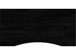 Syfax™ Piano Scrivania Marrone Scuro 100X50X2,5 Cm In Rovere Massello