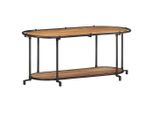 Syfax™ Mobile Porta Tv 100X42X40 Cm In Legno Massello Di Acacia