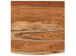Syfax™ Mensola A Muro 40X40X3,8 Cm Quadrata Massello Acacia Bordi Vivi