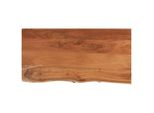 Syfax™ Piano Tavolo 80X40X3,8 Cm Rettangolare Legno Acacia Bordi Vivi