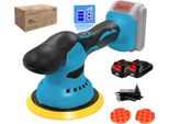 Lucidatrice A Batteria, Controllo Variabile A 8 Velocità, Design Ergonomico, 2 Batterie