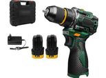 Trapano A Batteria, Motore Brushless, 23 Impostazioni Di Coppia Regolabili, 2 Batterie