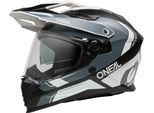 Casco O'neal D-SRS Nomad Nero/Bianco/Grigio Xs (53/54 Cm)