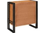 Syfax™ Credenza Marrone 66 X 33 X 70 Cm Legno Di Acacia Massello