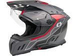 Casco O'neal Sierra Rs Echo Nero/Rosso Xl (61/62 Cm)