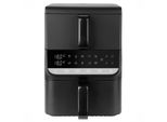 Friggitrice Ad Aria Calda Emerio Dual Zone 2500 W – 3,5 L + 6,5 L – Digitale – Finitura Sync – Cool Touch – Timer – AF-133542