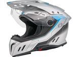 Casco O'neal Sierra Rs Echo Grigio/Blu S (55/56 Cm)