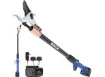 Potatore Elettrico, Motore Brushless, Larghezza Di Taglio 40 Mm, 90 Cm, Due Batterie