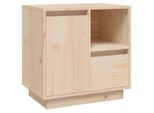 Syfax™ Comodino 50X34X50 Cm In Legno Massello Di Pino