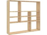 Syfax™ Scaffale A Parete Rovere Sonoma 90X16X78Cm In Legno Multistrato