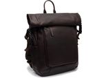 The Chesterfield Brand Zaino Per Laptop Zaino Con Scomparto Per Laptop Remo Leather Backpack Brown Marrone Scuro