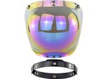 Casco Open Face Visiera Moto Bubble Shield Caschi Accessorie Accessorio