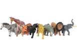 Van Manen Set Di Animali Della Giungla - 8 Animali In Plastica