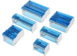 Scatola Di Giunzione A Morsettiera Scatola Di Giunzione Monofase A 2 Livelli 211 Scatola Di Distribuzione A Morsettiera Din Rail Con Coperchio Trasparente Scatola Di Protezione Della Distribuzione