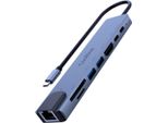 Hub Usb Coolbox COO-DOCK-C-81 100 W