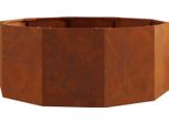 Vidaxl Fioriera Rusty 90 X 90 X 35 Cm Acciaio Resistente Alle Intemperie