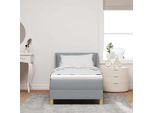 Maison Exclusive - Letto A Molle Grigio Chiaro 90 X 200 Cm
