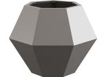 Vidaxl Fioriera Rusty 50 X 50 X 40 Cm Acciaio Resistente Alle Intemperie