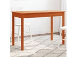 Maison Exclusive - Tavolo Da Pranzo Marrone Cera 110X55X75 Cm In Legno Massello Di Pino
