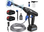 Idropulitrice, Design Cordless, Ugello 6 In 1, 2 Batterie, Funzionamento A Batteria, 2 Batterie, Funzionamento A Batteria
