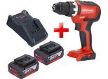 Trapano Avvitatore A Batteria Rothenberger Ro DD55 18 V 55 Nm Brushless Ampshare + 2 Batterie 4,0 Ah + Caricabatterie