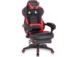 Sedia Da Gaming Nera – Ergonomica – Regolabile – Con Poggiapiedi