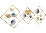 Decorazione Da Parete, Design Moderno Di Ginkgo, Per Interni, Oro