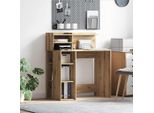 Maison Exclusive - Scrivania In Rovere Artigianale 90 X 48 X 101,5 Cm Materiale Ligneo