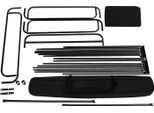 Tenda Da Moto, Protezione Impermeabile, Design Resistente, Nero