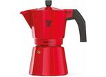 Caffettiera Italiana – Pezzetti – Italexpress – Alluminio – 6 Tazze – Rosso