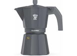 Caffettiera 3 Tazze 15,5 X 8,9 X 15,6 Cm - Grigio - Italexpress - Pezzetti