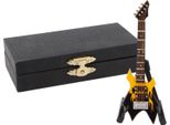 Modello Di Basso, Simulazione Di Legno In Miniatura, Chitarra, Strumento Musicale, Ornamenti, Giallo
