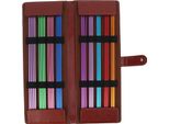 Set Di 36 Aghi Da Maglia, Lunghezza 35 Cm, Varie Misure, Aste A Doppia Punta, Attrezzi In Alluminio Colorati Per Maglioni