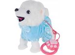 Lolex | Cane Interattivo Di Peluche - Rosa - Cammina E Abbaia - Giocattolo Per Bambini - 23 Cm