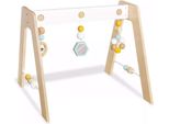 Arco Da Gioco In Legno Per Bambini Pinolino Josi, Gioco Di Abilità Motoria Con Specchio E Campanelli