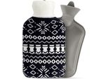 Vilde | Bottiglia Dell'acqua Calda Con Coperchio - 1,8 L - Soffice Bottiglia Dell'acqua Calda - Morbido Coperchio In Pelliccia - Lavabile