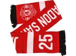 Manchester United Fc - Sciarpa "Jadon Sancho 25"" BS6340 (Taglia Unica) (Rosso/Bianco)"