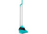 Vilde | Set Per Spazzare 2 Pezzi - Con Manico Lungo - 95 Cm - Paletta - Scopa - Pala Con Bordo In Gomma